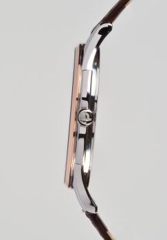 Preview: Jacques Lemans London 1-1936F Herren Uhr Edelstahl Leder Quarz 10Bar
